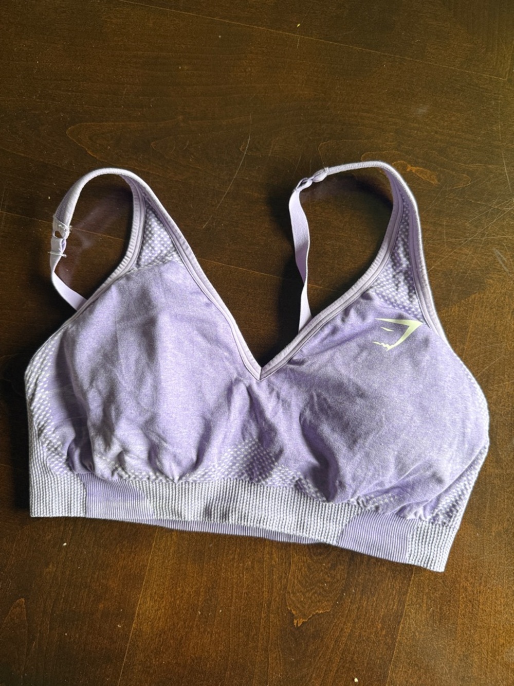 Gymshark Lavender Seamless Light-Support Sports Bra